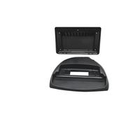 Panel Estéreo Kit Marco para Radio 9 Pulgadas Estéreo Consola Central Embellecedor Placa Frontal para Renault para Clio MK2 2001-2006(Frame B)