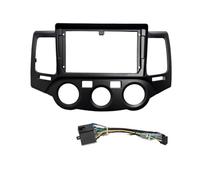 Panel Estéreo Kit Montaje Radio Coche Doble DIN 9 Pulgadas con Marco Plástico para Salpicadero para Kia para Optima para Magentis 2008-2010(Frame Cable-MT)