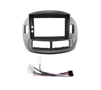 Panel estéreo Marco Fascia Adaptador Fascia 9 Pulgadas Kit Panel Montaje Radio Tablero para Toyota para Previa para Estima ACR30 2003 2004 2005 2006-2008(Juego Completo con Volante a la Derecha)