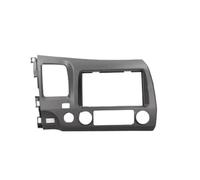 Panel estéreo Marco Fascia DVD Audio Dash Trim Facia Panel Reproductor Radio Pantalla 2 DIN para Civic Sedán 2006 2006 2008 2009 2010 2011 Estéreo Izquierdo(Marco de 7 Pulgadas)