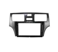 Panel estéreo Marco Fascia Instalación Kit Tablero Panel 2 DIN 9 Pulgadas Fascia Marco Automóvil para ES 250 300 350 2001 2002 2003 2004-2006(Sólo Marco)