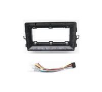Panel Estéreo Marco Frontal para Radio DVD Coche para Toyota para Auris E150 2006-2012 Panel Montaje para Caja Audio 9 Pulgadas(Frame Cable)