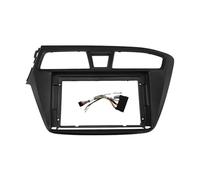 Panel Estéreo Panel Navegación para Hyundai I20 2014-2018 Marco De Panel De Radio 9 Pulgadas 2 DIN(Frame Cable-LHD)