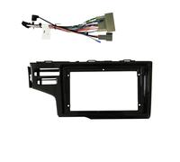 Panel Estéreo para FIT para Jazz 2013 2014 2015 9 Pulgadas Radio Fascias Android GPS MP5 Reproductor Estéreo 2Din Unidad Principal Panel Marco Tablero Marco Tablero