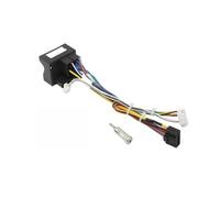 Panel Estéreo para Ford para Focus MK2 para Fiesta para Mondeo para Tránsito Can Bus Decodificador Cable Automotriz Android Radio Arnés Cableado 16 Pines Marco Tablero