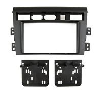 Panel Estéreo para KIA para Opirus para Amanti 2006-2010 Kit Tablero Doble DIN Instalar Adaptador Placa Facia Cubierta Consola Embellecedor Bisel Marco Tablero