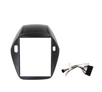 Panel Fascia 9,7 Pulgadas 2010-2015 para Hyundai IX35 Radio GPS Reproductor Estéreo Unidad Principal 2 DIN Panel Navegación Marco Tablero Moldura(Cable del Marco)