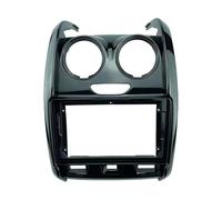 Panel fascia radio coche 2 Din 9 Pulgadas Radio DVD GPS Mp5 Marco Panel Salpicadero Plástico Kit Montaje Tablero Para RENAULT Para Duster 2014-2018