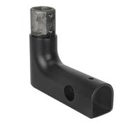 Panel frontal de aleación de aluminio para Xiaomi Electric Scooter 4 Pro, 154 x 121 mm, frente delantero + 31 x 36 mm, color negro