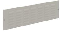 Panel frontal metálico ranurado, sistema quadro, 800x100 mm