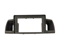 Panel frontal para radio de coche 2DIN de 9 pulgadas compatible con TOYOTA Corolla EX 2007-2012. Incluye marco para estéreo y cable de alimentación. Consola central del coche Panel(Brown Frame)