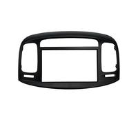 Panel Frontal para Radio de Coche Compatible con Hyundai 2006-2011. Incluye Kit de Panel de iluminación, Placa Frontal, Cubierta de Consola estéreo(Only Frame)