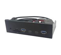 Panel frontal USB para bahía de unidad de disquete de 5,25 pulgadas