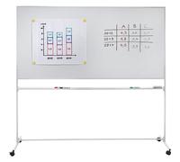 Panel giratorio móvil eurokraft pro, chapa de acero esmaltada