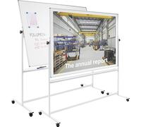 Panel giratorio y pivotable eurokraft pro, chapa de acero esmaltada