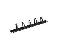Panel guia Cables 1U 5 Anillas