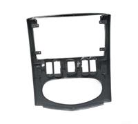 Panel Instalación Autoradio Plástico ABS Negro para logan Panel(Black)