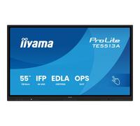 Panel interactivo iiyama 64.5″ 4K Ultra HD PureTouch-IR 40 puntos táctiles Android 14