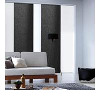 Panel japonés tamizado Liso - Gris Antracita - 45 x 260 cm