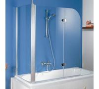 Panel lateral HSK Exklusiv para fijación a la bañera, tamaño: 70 x 140 cm, tope izquierdo, 416070-L-SO-50, Cabinas de ducha: Colores especiales: ESG transparente