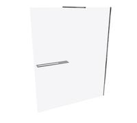 Panel lateral HÜPPE Seamlite de 4 esquinas, independiente, a medida, anchura: 120,1-160 alto: 20-200 cm, vidrio de 8 mm, HS0282092322, Cabinas de ducha: Color de perfil plata alto brillo ESG clear con