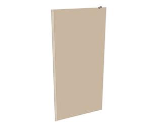 Panel lateral HÜPPE Xtensa pure, para solución en L/U-cabina, sobre esquina, hecho a medida, An 200-1100mm, Al 2001-2200mm, XT1881069341, Cabinas de ducha: Color del perfil plata alto brillo Vidrio ES