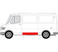 Panel Lateral Izquierdo Para: MERCEDES T1 / T2 601, 602 04.77-02.96