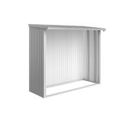 Panel lateral leñero 230 plata dcha. parte conjunto