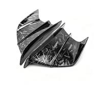 Panel Lateral para Modificación Winglets Laterales Alerón Carenado Delantero La Motocicleta para Yamaha para YZF R1 R6 R3 R25(Style 4)
