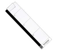 Panel lateral para monitor - Soporte para notas, pizarra adhesiva, organizador de pantalla de armario, práctico soporte extraíble para cuaderno, mantiene recordatorios diarios, tareas, horarios