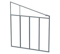 Palram - Canopia Panel lateral Sidewall (Gris)