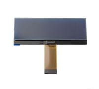 Panel LCD para radio de coche de 97,5 x 38 mm para símbolo de pulso para | Tamaño de 97,5 x 38 mm, color negro, OEM 84304677, se adapta a Duster para captur para logotipo, para material LCD duradero