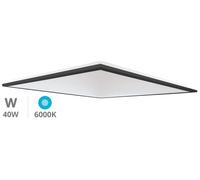 Panel LED 60x60cm 220VAC 40W 6000K 4650Lm (Marco Negro) - UBARI