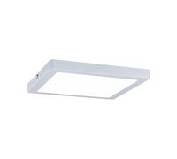 Panel LED Atria de Paulmann, 220 x 220 mm, 16 W, 4000 K, blanco mate | Iluminación uniforme de la estancia, diseño plano, para montaje en pared y techo, IP20, conexión directa a 230 V