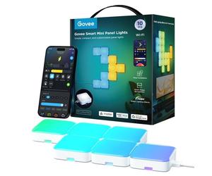 Panel LED de pared Govee Smart Mini 10 unidades RGBIC control inteligente
