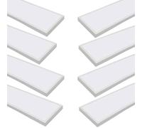 Jandei 8X Panel LED de Superficie 120x30cm 60W Blanco Neutro 4200k 5000Lm