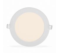 Panel LED Empotrable TAVO Redondo Cálido 1200LM 15W (W) Regulable Ø 155mm