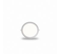 Panel LED Extra Fino Empotrable Redondo Blanco Luz Fría 560LM 9W (S) Ø 102mm