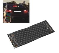 Panel LED Flexible Señal LED Programable, Conexión BT, Pantalla de Desplazamiento Inteligente, Flexible y Delgada, Cuentas RGB, IP65 a Prueba de Agua, Múltiples Aplicaciones,