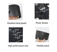 Panel LED FPCB FPCB Trabajo a Todo Color Magnetic Back 208x64 Píxeles DC5V