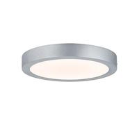 Panel LED Paulmann Lunar de 300 mm, 16 W, cromo mate | Panel LED redondo para montaje en pared o techo, luz blanca cálida 3000 K, IP20, duradero y de bajo consumo