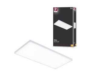 Panel LED Paulmann Velora 600 x 300 mm, 29 W, 3000 K, blanco mate | Iluminación uniforme de la estancia, diseño plano, para montaje en pared y techo, IP20