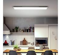 Philips Hue - Panel Led Inteligente Aurelle, 39W-3750 lúmens, Luz Blanca de Cálida a Fría, Compatible con Alexa y Google Home, 120x30cm, Blanco
