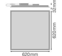 Panel LED PL CMFT 625 P 33W 840 DALIVR 4099854014390