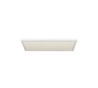 Panel led rectangular metal color blanco serie tivoli 30cm