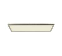 Panel led rectangular metal color niquel serie tivoli 30cm