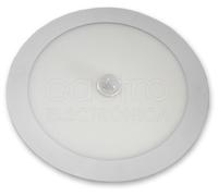 Panel LED Redondo Ø22.5cm 18W Blanco 4000K 1400Lm c/ Sensor de Movimiento
