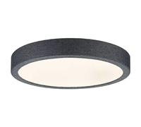 Panel LED redondo Cosara (15 W, Ø x Al: 30 x 6,2 cm, Gris, Blanco cálido)