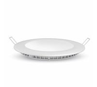V-TAC Lámpara LED 18W, formato redondo, luz cálida, 1800 lúmenes, ideal para iluminación interior y crear ambientes confortables.