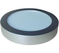 Panel LED Superficie Redonda (Ø 225cm) 18W 6000K - Acero Cepillado